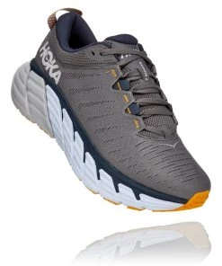 'HOKA' Men's Gaviota 3 - Charcoal Grey / Ombre Blue