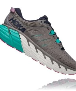 'HOKA' Women's Gaviota 3 - Sharkskin / Outer Space