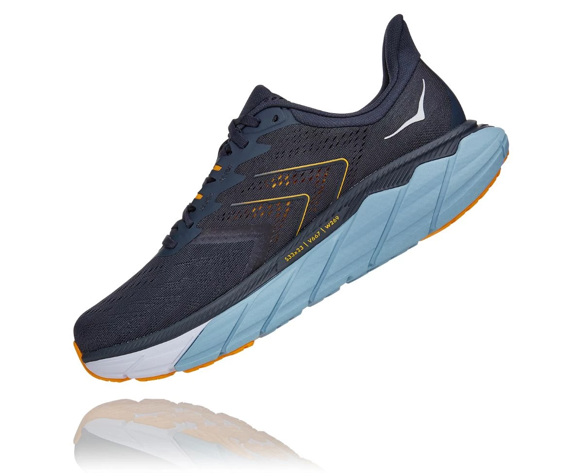 'HOKA' Men's Arahi 5 - Ombre Blue / Blue Fog 6 'HOKA' Men's Arahi 5 - Ombre Blue / Blue Fog