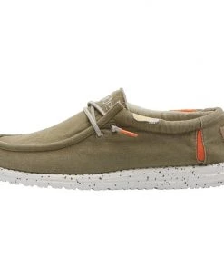 HEY DUDE 'He Dude' Men's Wally Washed - Kalamata 9 HEY DUDE 'He Dude' Men's Wally Washed - Kalamata