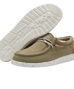 HEY DUDE 'He Dude' Men's Wally Washed - Kalamata