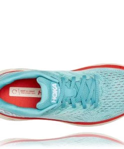 'Hoka' Women's Clifton 8 - Aquarelle / Eggshell Blue