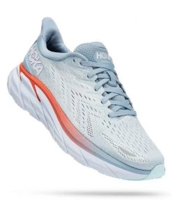 'Hoka' Women's Clifton 8 - Blue Fog / Plein Air