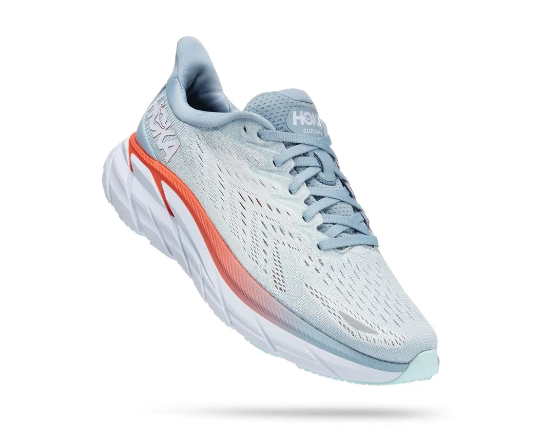 'Hoka' Women's Clifton 8 - Blue Fog / Plein Air 3 'Hoka' Women's Clifton 8 - Blue Fog / Plein Air