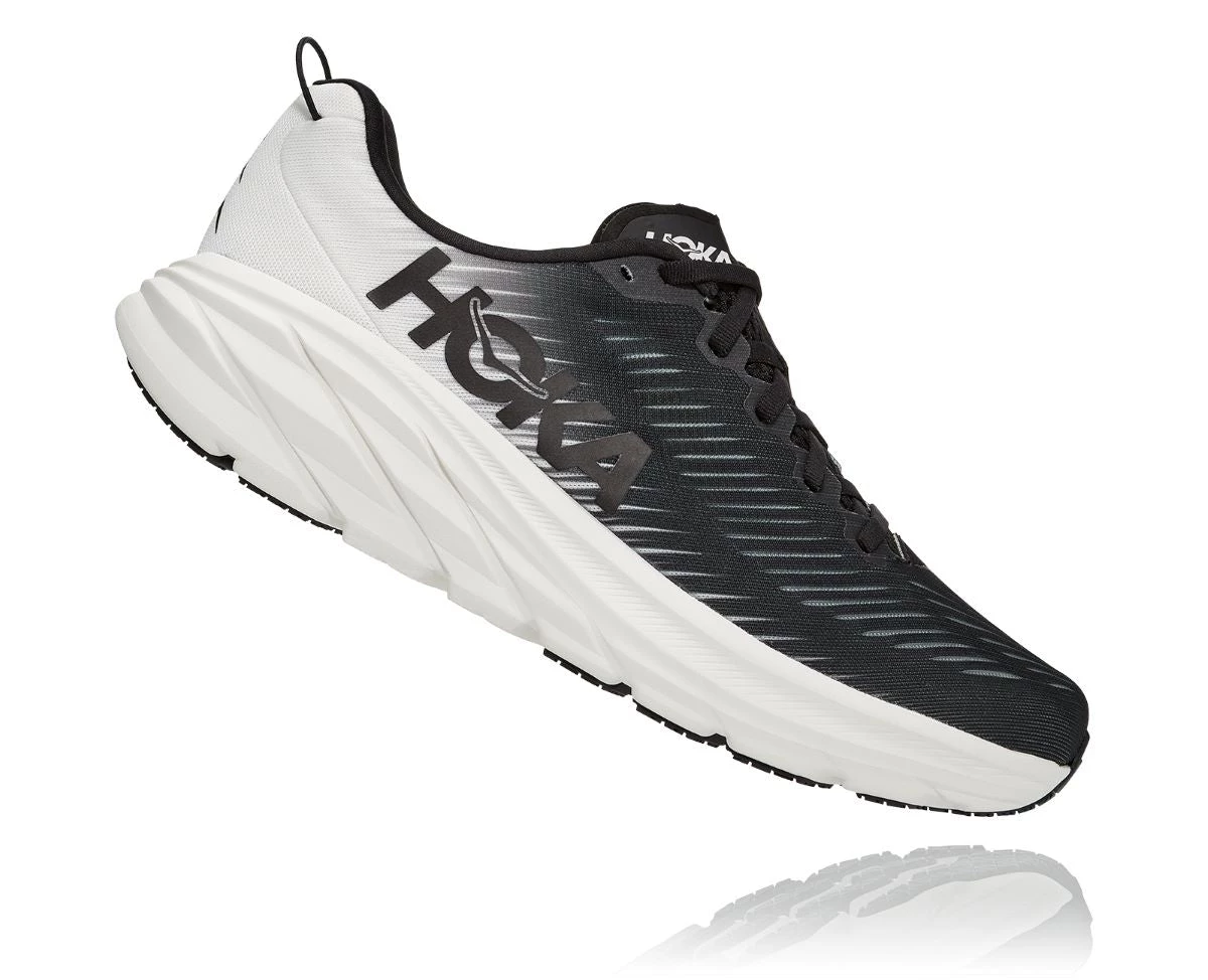 'HOKA' Men's Rincon 3 - Black / White 8 'HOKA' Men's Rincon 3 - Black / White
