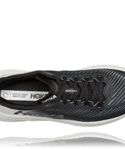 'HOKA' Men's Rincon 3 - Black / White