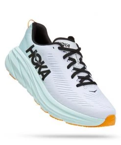 'HOKA' Women's Rincon 3 - White / Blue Glass