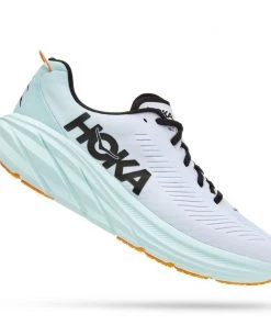 'HOKA' Women's Rincon 3 - White / Blue Glass