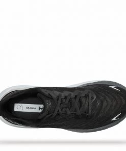 'HOKA' Men's Arahi 6 - Black / White (Wide) 8 'HOKA' Men's Arahi 6 - Black / White (Wide)