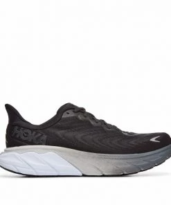 'HOKA' Men's Arahi 6 - Black / White (Wide) 10 'HOKA' Men's Arahi 6 - Black / White (Wide)