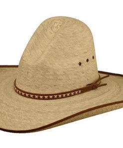 HAT BIZ, INC Men 'Lone Star' 116TMVBE - Hamilton Straw Cowboy Hat - Tan