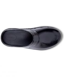 'OOFOS' Women's OOcloog Luxe Clog - Black