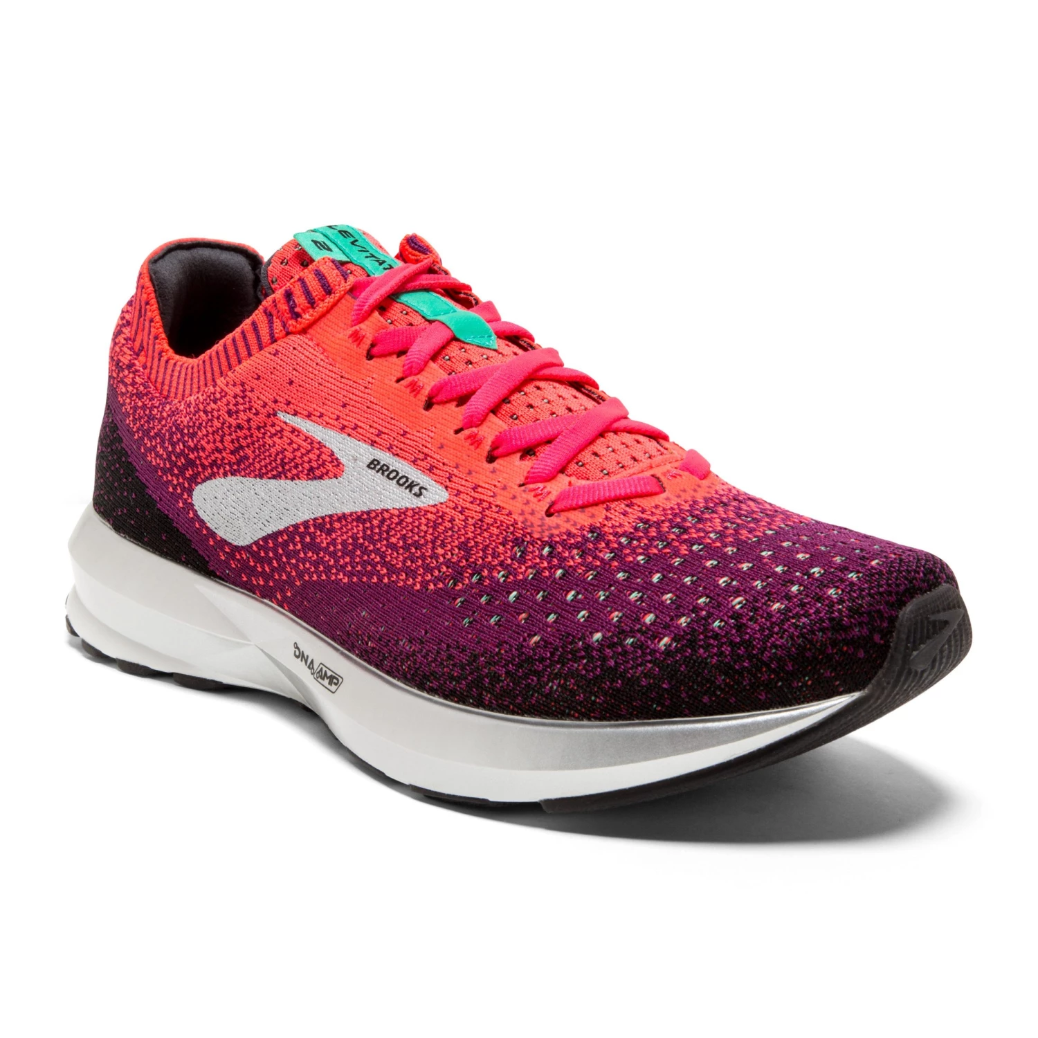 'Brooks' Women's Levitate 2 - Orange / Magenta / Black 4 'Brooks' Women's Levitate 2 - Orange / Magenta / Black