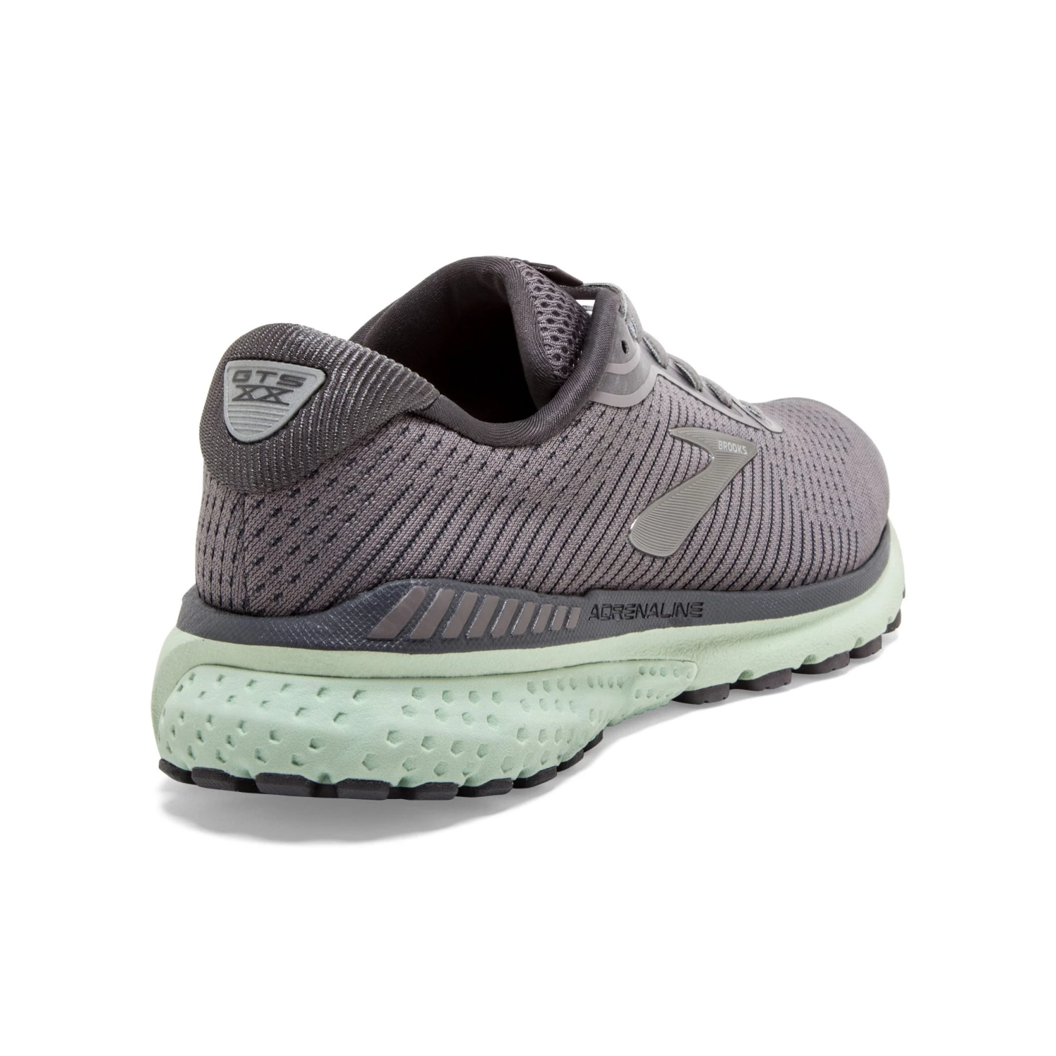 'Brooks' Women's Adrenaline GTS 20 - Shark / Pearl / Mint 8 'Brooks' Women's Adrenaline GTS 20 - Shark / Pearl / Mint