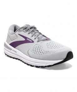 'Brooks' Women's Ariel 20 - Oyster / Alloy / Grape 9 'Brooks' Women's Ariel 20 - Oyster / Alloy / Grape