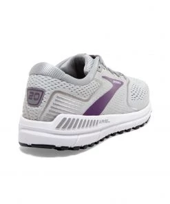 'Brooks' Women's Ariel 20 - Oyster / Alloy / Grape 13 'Brooks' Women's Ariel 20 - Oyster / Alloy / Grape