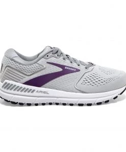 'Brooks' Women's Ariel 20 - Oyster / Alloy / Grape