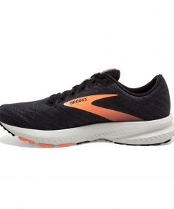 'Brooks' Women's Launch 7 - Black / Cantaloupe 13 'Brooks' Women's Launch 7 - Black / Cantaloupe