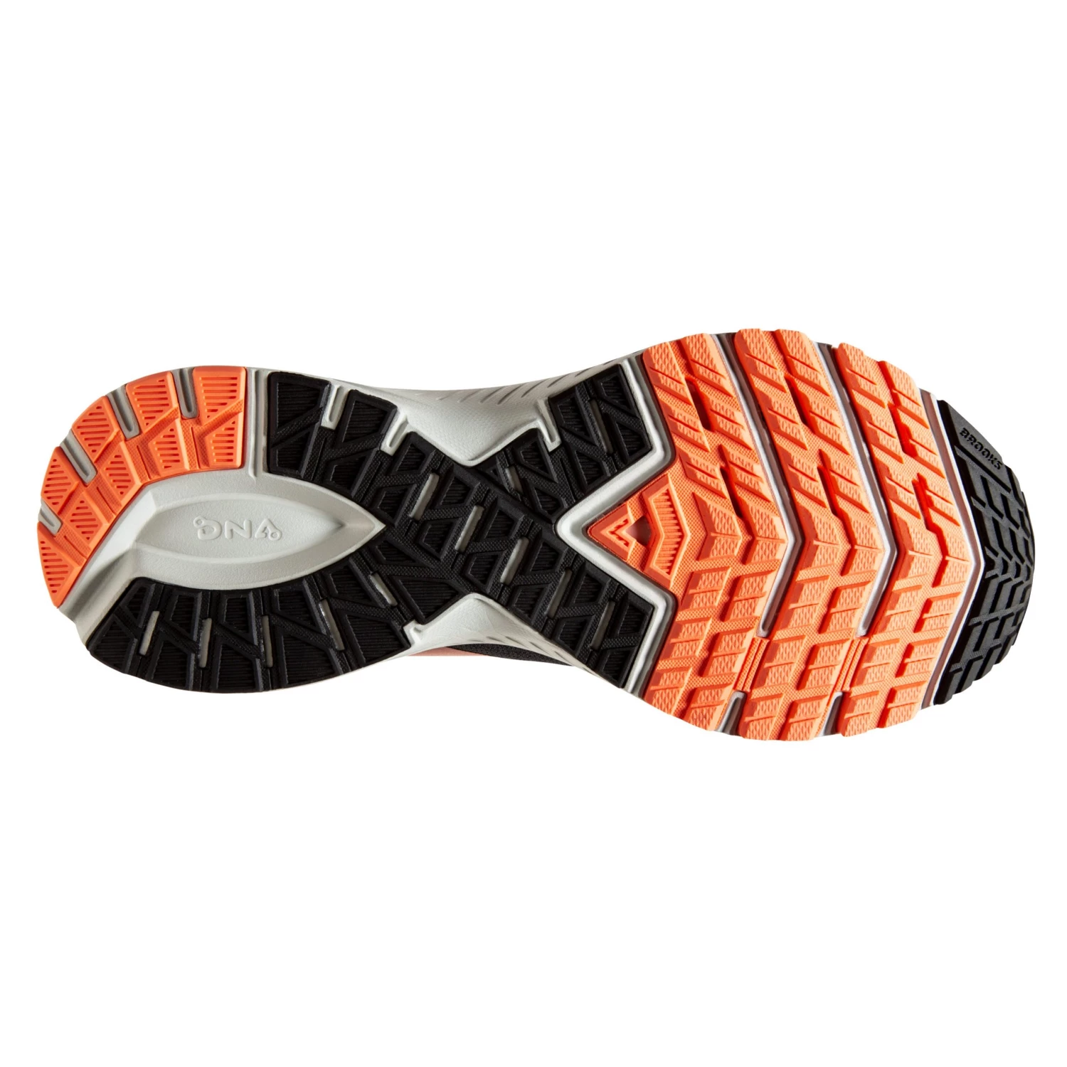 'Brooks' Women's Launch 7 - Black / Cantaloupe 6 'Brooks' Women's Launch 7 - Black / Cantaloupe