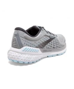 'Brooks' Women's Adrenaline GTS 21 - Oyster / Alloy / Light Blue