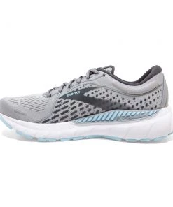 'Brooks' Women's Adrenaline GTS 21 - Oyster / Alloy / Light Blue