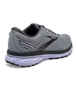 'Brooks' Women's Ghost 13 - Grey / Blackened Pearl / Purple