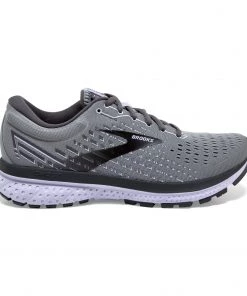 'Brooks' Women's Ghost 13 - Grey / Blackened Pearl / Purple