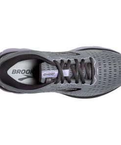 'Brooks' Women's Ghost 13 - Grey / Blackened Pearl / Purple