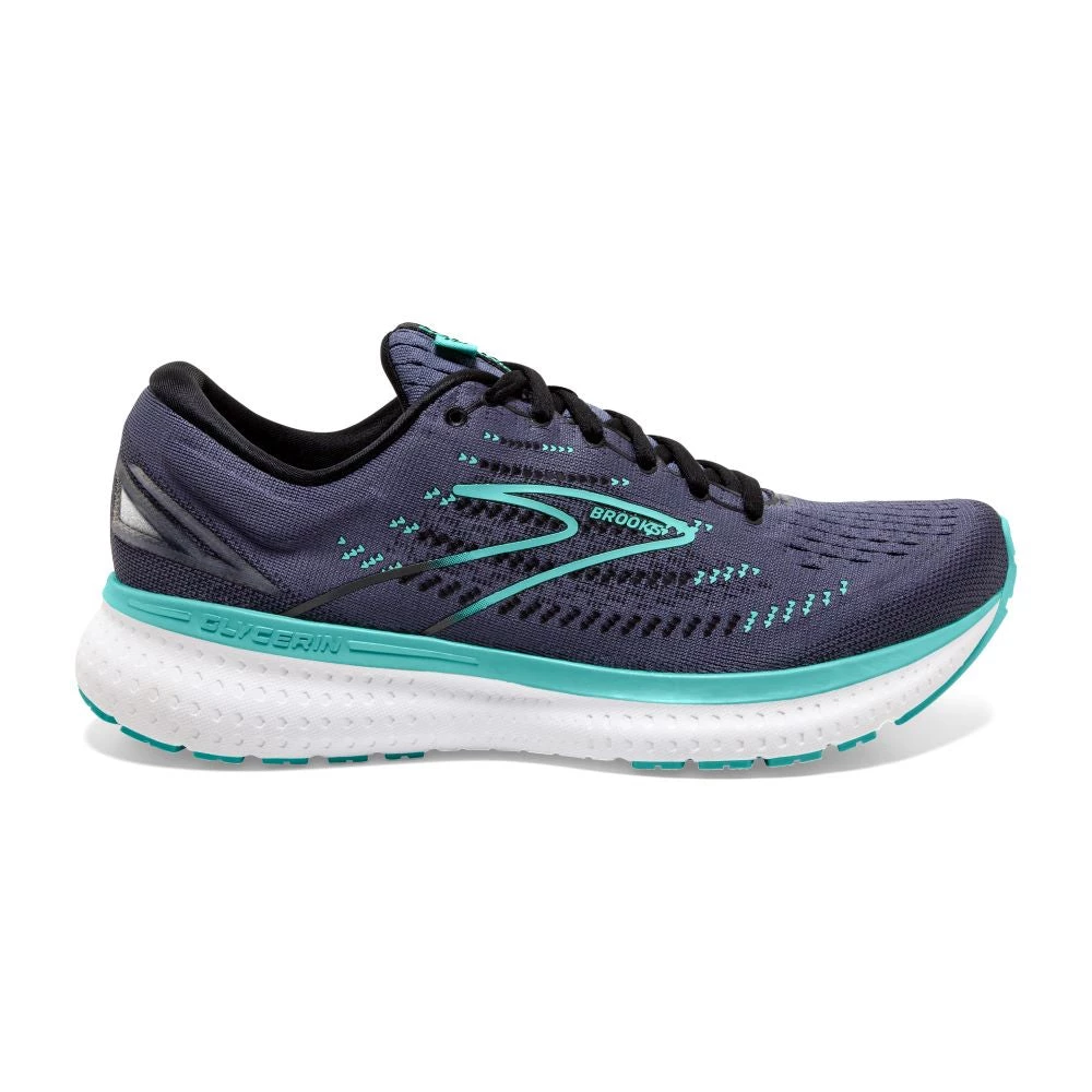 'Brooks' Women's Glycerin 19 - Nightshadow / Black / Blue 3 'Brooks' Women's Glycerin 19 - Nightshadow / Black / Blue