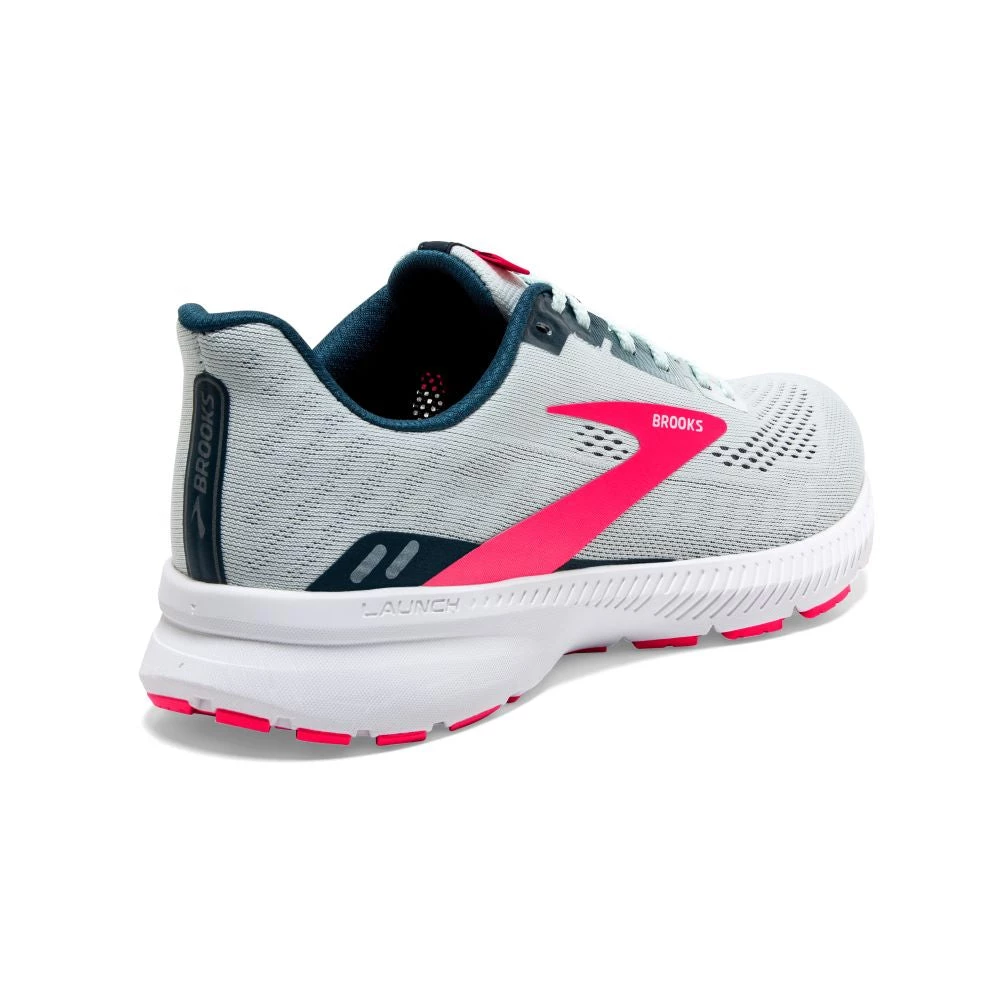 'Brooks' Women's Launch 8 - Iceflow / Navy / Pink 7 'Brooks' Women's Launch 8 - Iceflow / Navy / Pink