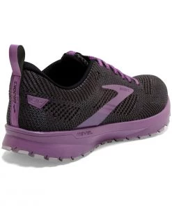 'Brooks' Women's Revel 5 - Black / Ebony / Pale Pansy
