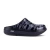 'OOFOS' Women's OOcloog Luxe Pixel Clog - Black / Camo 2 'OOFOS' Women's OOcloog Luxe Pixel Clog - Black / Camo