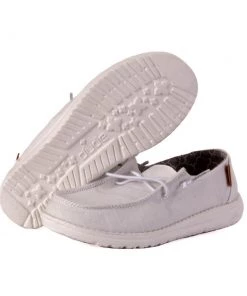 'Hey Dude' Wendy Linen Youth - Linen White Kids