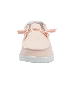 'Hey Dude' Women's Wendy Linen - Pink Lemonade