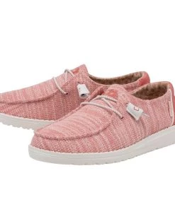 'Hey Dude' Women's Wendy Stretch - Coral Pearl