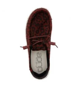 'Hey Dude' Women's Wendy Jungle - Scarlet Leopard
