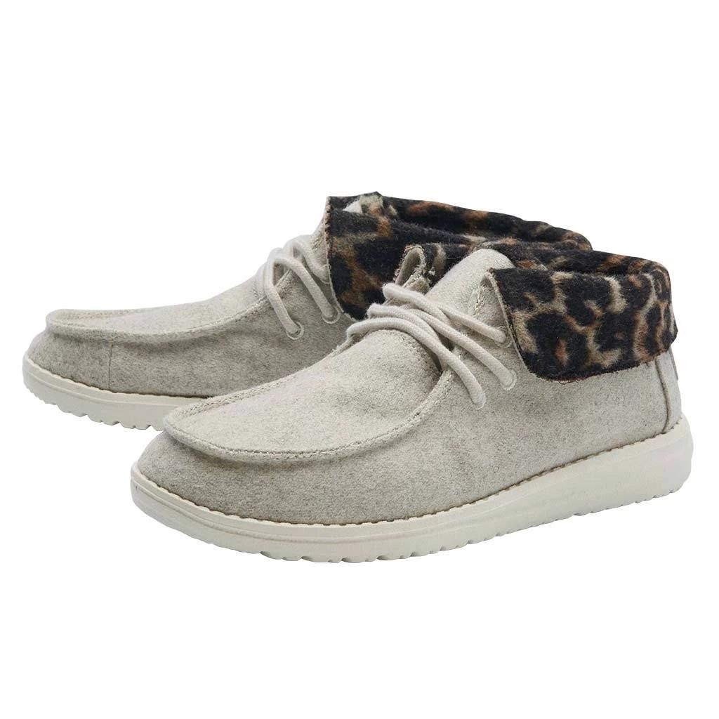 'Hey Dude' Women's Britt - Cream Cheetah 3 'Hey Dude' Women's Britt - Cream Cheetah