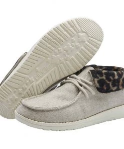 'Hey Dude' Women's Britt - Cream Cheetah 10 'Hey Dude' Women's Britt - Cream Cheetah