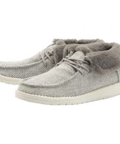 'Hey Dude' Women's Britt - Herringbone Grey