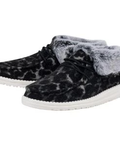 'Hey Dude' Women's Britt - Grey Leopard