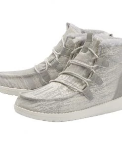 'Hey Dude' Women's Lea Fur - Grey