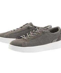 'Hey Dude' Women's Karina Suede - Sparkling Carbon