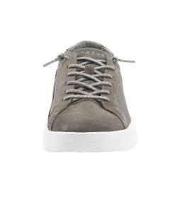 'Hey Dude' Women's Karina Suede - Sparkling Carbon