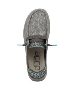 'Hey Dude' Women's Wendy Flora - Tulip Grey