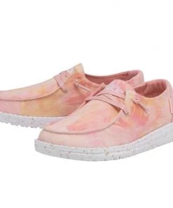 'Hey Dude' Women's Wendy Tie Dye - Lemon Ombre