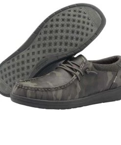 'Hey Dude' Men's Paul Recycled Leather - Arctic Camo