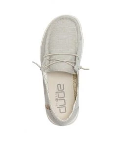 Kids 'Hey Dude' Wendy Linen Youth - Linen Beige 11 Kids 'Hey Dude' Wendy Linen Youth - Linen Beige