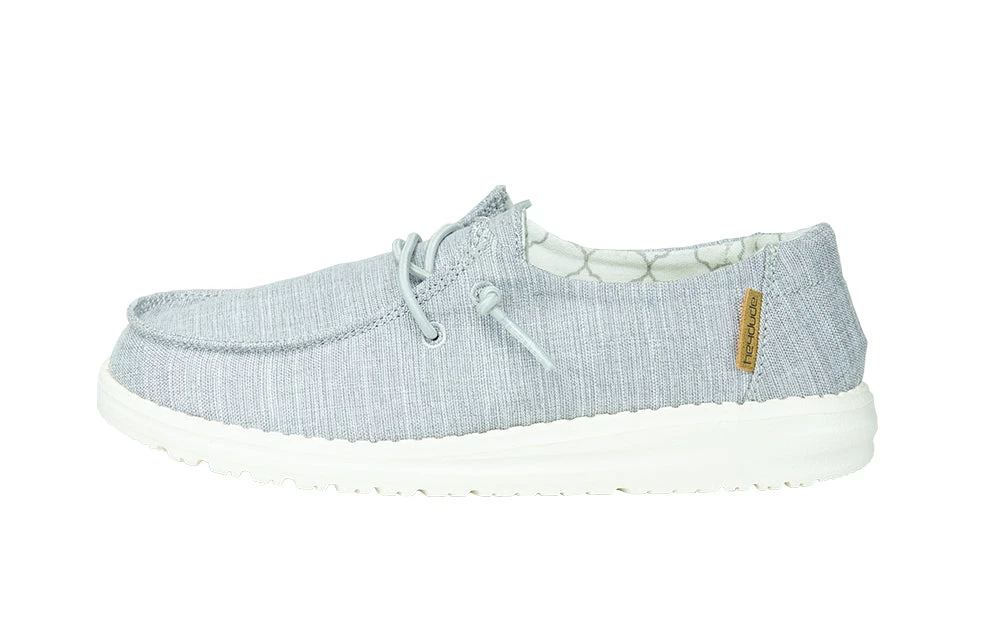 Kids 'Hey Dude' Wendy Youth Linen - Linen Grey 7 Kids 'Hey Dude' Wendy Youth Linen - Linen Grey