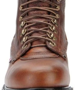 'Carolina' Men's 6" Sarge Lo EH - Brown