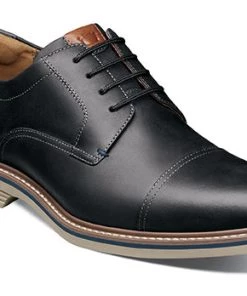'Florsheim' Men's Norwalk Cap Toe Oxford - Black